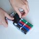 Набор маркеров для сухостираемых досок с магнитным креплением Axent Comfort Grip 2 мм круглых 4 шт (2552-40-A) - изображение 2