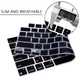 Накладка силікон на клавіатуру для Apple MacBook Pro 16" A2485 (2021) USA (013282) (black) - зображення 7