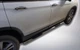 Боковые пороги подножки труба с накладками на HONDA Pilot 15-18 d60х1,6мм Хонда Пилот ST7186 - изображение 2