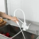 Смеситель для кухни на две воды GAPPO G4317-8 белый - изображение 6