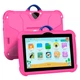 Планшет детский Q Kids Tablets 4/64Гб с защитным чехлом Android для детей для игр Развивающий Розовый - изображение 1