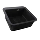 Кухонная мойка гранит Bretta Econ Viktoria Black Metallic - изображение 6