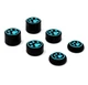 Силиконовые накладки на стики Paws 6в1 Black/Blue для геймпадов геймпадов Sony DualSense PS5 / DualShock PS4 / Xbox Series|One / Pro Controller [455862879] - изображение 1