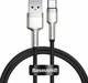 Кабель 1 м. USB для Type-C black, Cafule Metal Data Cable 66W Baseus для зарядки и передачи данных (CAKF000101) - изображение 1