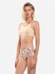 Трусики хипстеры женские Lama Laser cut poliamide POL5028MD N XL Бежевый/Коричневый (5904577904394) - изображение 3