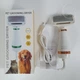 Щётка фен для шерсти собак и кошек 2в1 PET Grooming Dryer массажёр расчёска для груминга животных, LK951-White/Gold - изображение 1