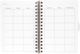 Органайзер Interdruk А5, 240 аркушів на спіралі Bullet journal garden (5902277333605) - зображення 3