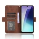 Чохол-книжка з кишеньками Deexe Wallet Stand для Xiaomi Redmi 14C / Redmi A4 5G / Poco C75 - Brown - зображення 4