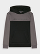Дитяче худі на флісі 4F SWEATSHIRT M1222 128 Чорний 4FJWAW24TSWSM1222-20S - изображение 5