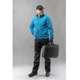 Куртка Hoegert BIESE HT5K256-3XL SoftShell 96% поліестер, 4% еластан синя, 3XL (58) - изображение 5
