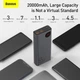 Павербанк для ноутбука Baseus Adaman Metal 20000 mAh 65W Digital Display Power Bank с быстрой зарядкой QC3.0+PD3.0 (PPIMDA-D01) Black - изображение 12