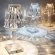 Декоративный LED светильник ночник Diamond light Бриллиант светодиодный хрустальный на аккумуляторе USB - изображение 1
