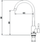 Смеситель кухонный INTERLINE RING Grafit - изображение 8