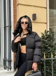 Женская зимняя куртка с капюшоном черного цвета 39428 One Size - изображение 3