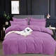 Комплект постельного белья Soho Евро 200х230 см Elle Solo Lilac Сатин (A130183) - изображение 1