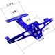 Кріплення номеру регульований кут нахилу до мотоцикла - зображення 3