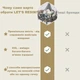 Сітка-гамак для зберігання м'яких іграшок LET'S RESIN сіре макраме в стилі бохо для дитячої кімнати - зображення 3