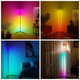 Торшер неоновая лампа Nook Lamp LED RGB 120 см от USB напольный угловой светильник, ночник, регулировка яркости, пульт управления - изображение 2