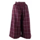 Жіночі брюки кюлоти Vero Moda Бордовий XS 201023-425461 - зображення 1