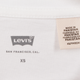 Футболка LEVIS базова Білий XXS 010420-000112 - зображення 4