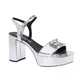 Женские босоножки Calvin Klein Серебристый 39 161222-683509-3 - изображение 1