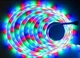 LED silicon вологозахист підсвітка 5 метрів кольорова RGB 2835 SMD комплект пульт контролер керування DC12V - зображення 2