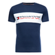 Футболка TOMMY HILFIGER с логотипом Синий S 010420-000021 - изображение 5
