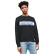 Реглан чоловічий Calvin Klein Чорний S 040423-654671 - зображення 4