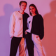 Женская флисовая теплая пижама бело-чёрная oversize + патч "Серце" Selerity pn01wbh Біло-чорний L/XL (999979) - изображение 8