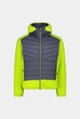 Куртка чоловіча спортивна СМР JACKET HYBRID FIX HOOD GRID PO 34P1817-U911-50 Салатовий - зображення 1