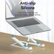 Подставка для ноутбука Vention Laptop Stand до 17.3'' White (KDNW0) - изображение 5