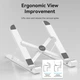 Подставка для ноутбука Vention Laptop Stand до 17.3'' White (KDNW0) - изображение 6