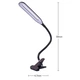Світлодіодна USB LED лампа ACG Black на гнучкому шнурі led lamp на прищіпці світильник прищіпка складна переносна - зображення 6