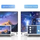 Кабель NIERBO Mini HDMI - HDMI Cable HD 4K 60Hz высокоскоростной кабель HDMI 1 м Grey (MNHD-1M) - изображение 2