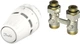 Комплект радиаторный DANFOSS Regus RA+RLV-KB 1/2" прямой нижнее подключение (015G5310) - изображение 2