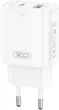 Мережевий зарядний пристрій XO L130 PD30W QC18W USB-A USB-C White (L130.white) - зображення 3