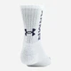 Набор мужских носков высоких Under Armour UA 3-Maker 3pk Mid-Crew 1373084-101 L (42-45) 3 пары Белый (196886399069) - изображение 2