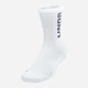 Набор мужских носков высоких Under Armour UA 3-Maker 3pk Mid-Crew 1373084-101 L (42-45) 3 пары Белый (196886399069) - изображение 4