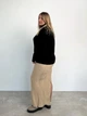 Свитер вязаный оверсайз женский ARTKNIT Sofia One Size Черный (4823093466685) - изображение 3