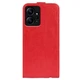 Чехол IETP для Xiaomi Redmi Note 12 флип вертикальный кожа PU красный - изображение 3