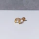 Серьга для пирсинга уха, хряща DeKolie MK1197-30 золотой - изображение 8
