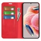 Чохол Taba Retro-Skin для Xiaomi Redmi Note 12 книжка з візитівкою шкіра PU червоний - зображення 2