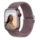 Ремінець нейлоновий MRK Ribbed з металевим регулятором довжини для Apple Watch 42/44/45/49мм Димчасто-фіолетовий (mrk3430) - зображення 1