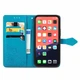 Чехол Vintage для Iphone 13 книжка кожа PU с визитницей голубой - изображение 2