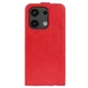 Чохол IETP для Xiaomi Redmi Note 13 фліп вертикальний шкіра PU червоний - зображення 3