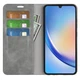 Чехол Taba Retro-Skin для Samsung Galaxy A24 / A245 книжка с визитницей кожа PU серый - изображение 2