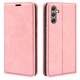 Чехол Taba Retro-Skin для Samsung Galaxy A24 / A245 книжка с визитницей кожа PU розовый - изображение 1