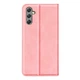 Чехол Taba Retro-Skin для Samsung Galaxy A24 / A245 книжка с визитницей кожа PU розовый - изображение 4