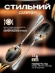Набор столовых ложек 6ШТ из нержавеющей стали BRS Silver - изображение 3