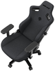 Кресло игровое Anda Seat Kaiser 3 Size L Dark Gray Linen Fabric (AD12YDC-L-01-GB-CF) - изображение 8